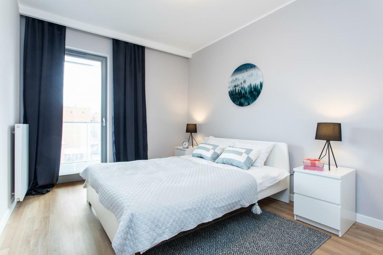 Seaside Beach Przy Plazy - Parking - Praia Apartments - Ergo Polsat Plus Arena Gdansk Exterior foto